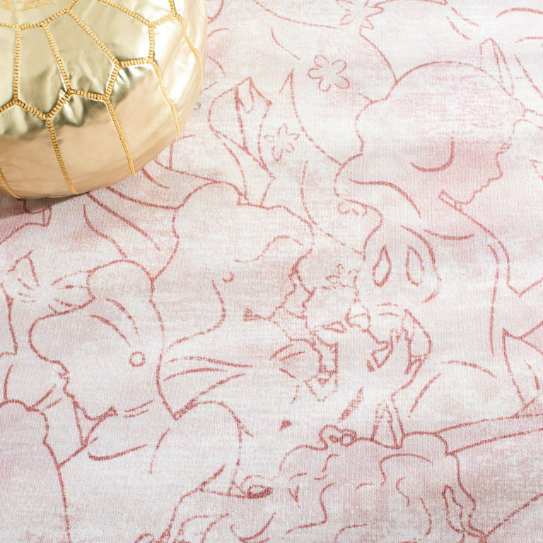 Fairy Tale Princess Gold Frame Area Rug, Personalized Disney Princess  Carpet Rug