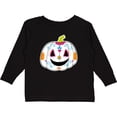 thumbnail image 3 of Inktastic Day Of The Dead Pumpkin Boys or Girls Long Sleeve Toddler T-Shirt, 3 of 5