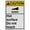 Warning Sign 1, variant on Weatherproof Vertical ANSI Hot Burn Sign (Pit furnace Hot surface) 8 in" x 12 in" UV Resistant Indoor Outdoor Workplace Insdustrial Caution Warning Sign