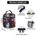 thumbnail image 2 of The Flash Lunch Bags, Reusable Lunch Tote Bags For Office Work Picnic Camping, Portable Lunch Box, Thermal Insulation And Cold Preservation, 10x8x4 Inch, 2 of 9