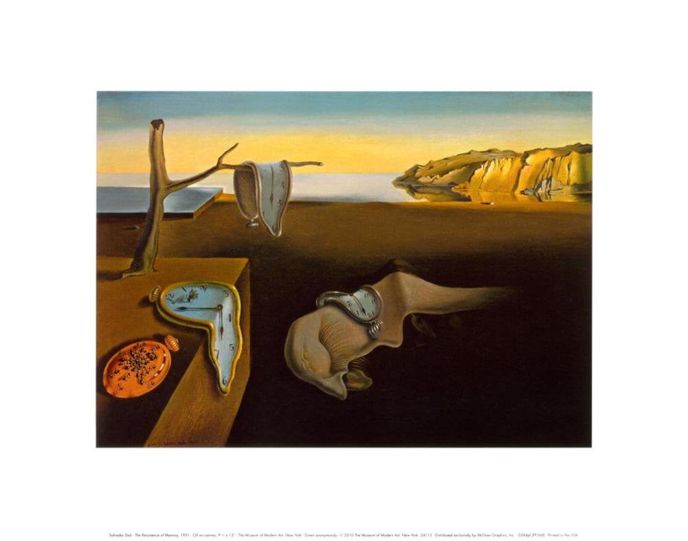 the persistence of memory by salvador dali