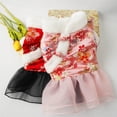 thumbnail image 3 of Thickened Pet Princess Dress Delicate Cuffs, Soft Texture, Keep Warm Dress for Dogs - Perfect for New Year, 3 of 8