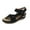 Black, variant on Hvyesh Orthopedic Sandals for Women Dressy Summer, Sandals Lunge Massage Shoes Summer Fashion Casual Elegant Wedge Heel Sandals Size 9.5