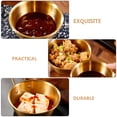 thumbnail image 3 of COSMOBETTY 1 Set Sauce Bowls Golden 10.50X10.50X3.60cm for Kids, 3 of 8