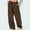 Coffee, variant on Buigttklop Wide Leg Sweatpants for Women Elastic High Waisted Baggy Sweat Pants Oversized Comfy Loose Joggers with Pockets