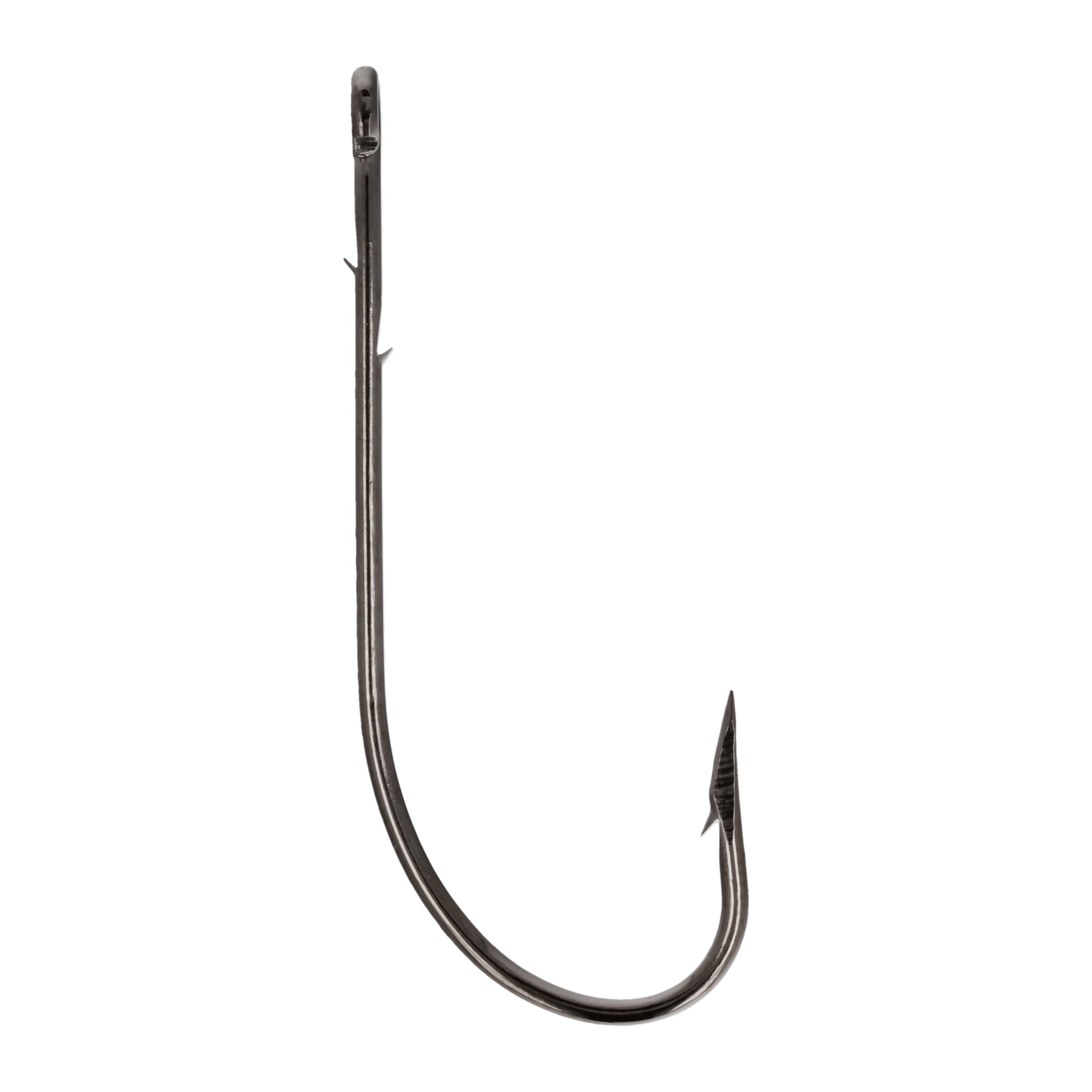 Lazer Sharp LPS095XBL3/0 Sproat Worm Hook, Black, Size 3/0