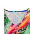 thumbnail image 5 of LilyLLL Womens Tie Dye Color Short Sleeve V Neck T Shirt Blouse Tops S-3XL, 5 of 5