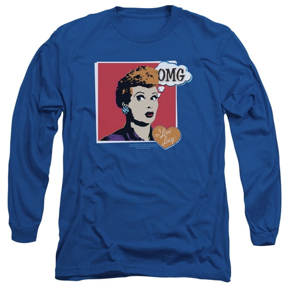 I Love Lucy - I Love Worhol Omg - Long Sleeve Shirt - Small