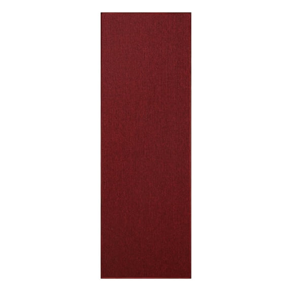 Furnish My Place Modern Indoor/Outdoor Red 2' x 12' Runner Made in Usa