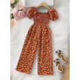 thumbnail image 2 of Mini Mojo Casual Square Neck Polka Dot Jumpsuit for Girls Clothing Bodysuit, 2 of 6