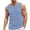 Blue, variant on Siilsaa Men's Casual Tank Tops 1 Pack Knit Sleeveless Lightweight Tee Muscle Basic T Shirts Navy,3XL