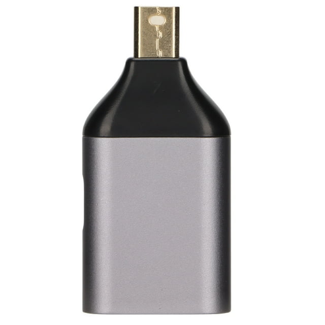 Adaptador masculino femenino de usb c femenino a mini, adaptador universal duradero de servicio pesado un mini adaptador múltiples funciones paraproyectores para monitor
