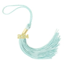 2024 AQUA GRADUATION TASSEL - EVERY SCHOOL COLOR AVAILABLE -MADE IN USA