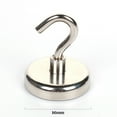 thumbnail image 5 of CNC Machined Steel Base Magnet Hooks, High-Quality Material with Permanent Resistance for Home Office Gym Locker Room (Multifunctional for Any Magnetic Surface), 5 of 5