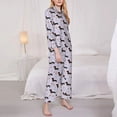 thumbnail image 3 of Fotbe Dachshund Dog Pattern Long Sleeve Pajama Set for Women,Sleepwear Set,2-piece Loungewear Set,Soft PJs Comfy Nightwear with Pockets -X-Large, 3 of 7