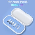 thumbnail image 2 of Boîte de Rangement pour Pointes de Crayons pour Apple Pencil Étui de Protection Anti-Rayures pour 4 Pcs/6 Pcs Organisateur de Pointes de Stylet iPencil Gris pour 4 Pcs, 2 of 6