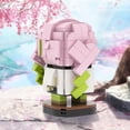 thumbnail image 5 of MOOXI Anime Demons Kanroji Mitsuri BrickHeadz Slayers Building Set,Creative Cute Building Blocks Children Kits,Gifts for Amime Fans(211pcs), 5 of 6