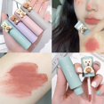 thumbnail image 1 of Sweet Milk Bear Velvet Matte Lipstick Smooth Long Lasting Lip Gloss Easy to Wear Waterproof Lip Mud Moisturizing Glaze Makeup01 He Qiyong unisex, 1 of 1