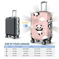 thumbnail image 6 of Xecao Panda Flying in the Sky Between Clouds and Star print Elastic Luggage Cover, with double-sided print , is perfect for travel, business, and daily use, 6 of 9