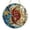 B, variant on TIELUTT Bohemian Style Acrylic Wall of 3 Colorful Boho Designs in 2 Sizes Indoor Outdoor Hanging Garland Large Gemstones and for Crafts Picture Chain Front Porch Column Wrap Craft Pearls on String