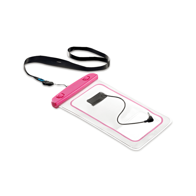 Funda para celular universal contra agua iwave Rosa