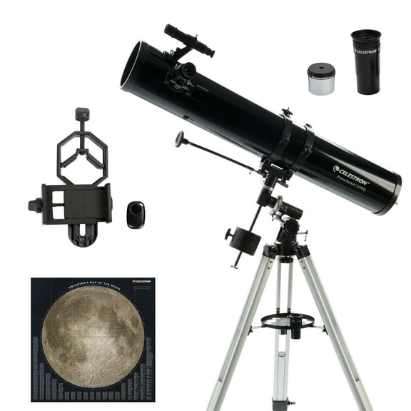 Celestron PowerSeeker 114 EQ Telescope and AstroImaging Deluxe Kit