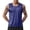 Navy, variant on Men's Ice Silk Breathable Mesh Vest,XL