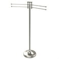 thumbnail image 2 of Allied Brass Solid Brass Towel Stand with 4 Pivoting Swing Arms Brushed Bronze Brushed, Bronze Finish, 2 of 5