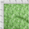 thumbnail image 2 of oneOone Rayon Green Fabric Kids Floral Craft Projects Decor Fabric Printed By The Yard 56 Inch Wide, 2 of 4