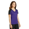 thumbnail image 4 of Sport-Tek Ladies PosiChargeCompetitor Sleeve-Blocked V-Neck Tee, 4 of 6