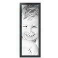 thumbnail image 2 of ArtToFrames 11" x 32" Galleria Noir Picture Frame, 11x32 inch Black MDF Poster Frame (WOM-4083), 5 Pack, 2 of 7