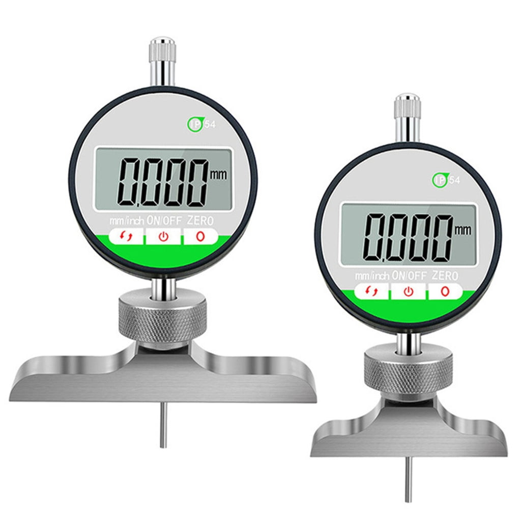 tegongse Metal Digital Indicator Dial Gauge Caliper 62mm / 98mm / 0-12.7mm MM Inch Conversion Measuring Tool Waterproof Dustproof