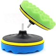 thumbnail image 1 of 7pcs 7in Sponge Polishing Waxing Compound Car Kit + M14 Adapter Drill Bit Kit (7, 1 of 5