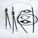 thumbnail image 2 of Cables de freno de bicicleta Baoblaze Conjunto de Rotor de freno mecánico BMX, 2 of 8
