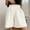 White, variant on Babysbule Women Shorts Fashion Women's Ladies Casual Elastic Waist Loose Pockets Solid Shorts Pants