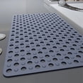 thumbnail image 1 of Alfombrilla de bañera antideslizante Ljstore, cuadrada, para ducha, extragrande, antideslizante, para baño de ancianos y niños, con orificios de drenaje y ventosas fuertes, lavable a máquina., 1 of 5