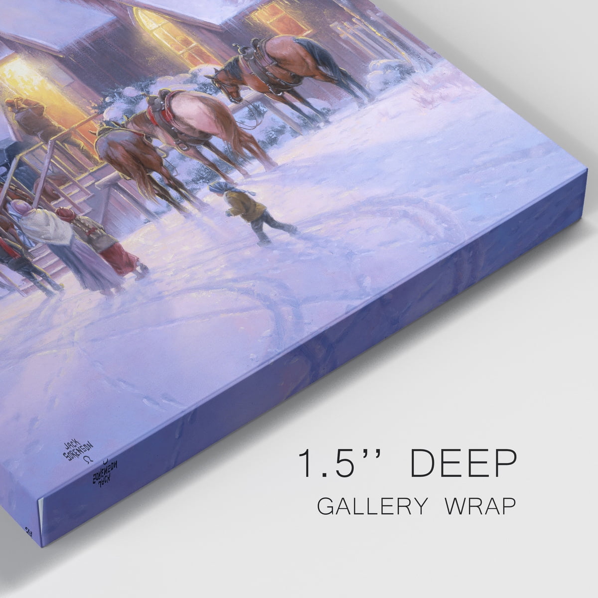 Sunday Service- Gallery Wrapped Canvas