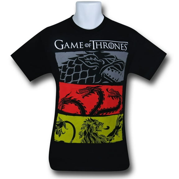 Game of Thrones Bars T-Shirt-Men's Medium