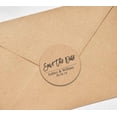 thumbnail image 4 of Darling Souvenir Round Damask Save The Date Stickers Personalized Wedding Bride Groom Names And Date Envelope Seals Diy 45 Pieces, 4 of 4