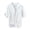 White, variant on Men’s Loose Cotton Linen Short Sleeve Shirt Casual Summer Top