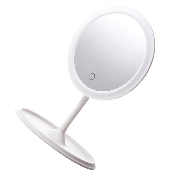 WHAMVOX White LED Light Mirror with Smooth High Definition for Home Use Perfect Makeup Tool