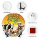thumbnail image 3 of La granja de Zenón Plato decorativo de porcelana fina (bone china), plato decorativo de cerámica para hogar, oficina, soporte de pared, platos decorativos para dormitorio - 6 pulgadas (15 cm), 3 of 6