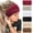 Style 2, variant on 6Pcs Boho Wide Elastic Turban Head Wraps Non-Slip Sport Hair Bands For Ladies Yoga Jogging Fitness Daily Casual Head Accessories Assorted Chic Hues