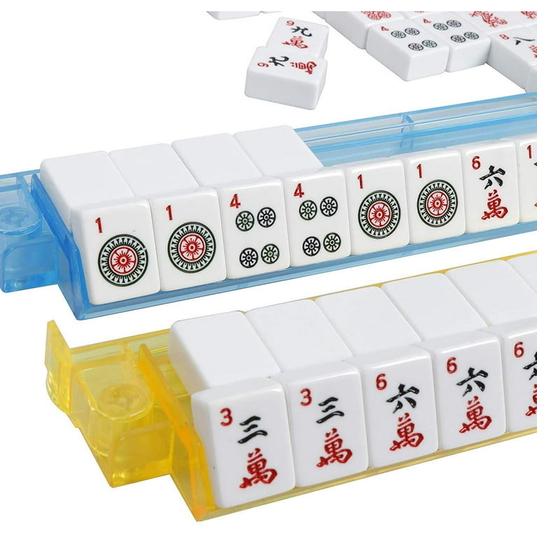 ZENSTYLE American Mah Jongg Set, 166 Tiles, 4 Rack/Pushers