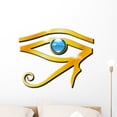 thumbnail image 1 of Eye Ra Wall Decal by Wallmonkeys Peel and Stick Graphic (24 in W x 18 in H) WM184008, 1 of 4