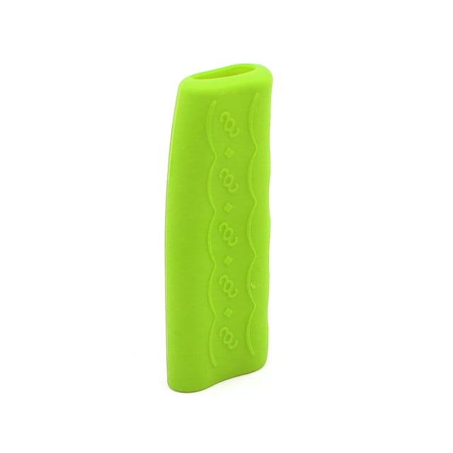 Vehículo Funda Suave Protector de Freno de Mano de Coche de Silicona Verde Antideslizante