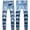 Light Blue, variant on Lilgiuy Mens Ripped Jeans 2023 Fashion Skinny Slim Fit Stretch Straight Leg Hip Hop Denim Pants for Christmas New Year Party