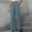 *Blue, variant on ClodeEU Women's High Waisted Wide Leg Suit Pants ,Comfortable Straight Trousers for Work Beige,Womens Plus L