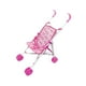 thumbnail image 4 of Cochecito de bebé para muñecas, carrito de juego para niños, mini cochecito de bebé, regalo de fiesta, carrito de empuje en miniatura realista, A, 4 of 9
