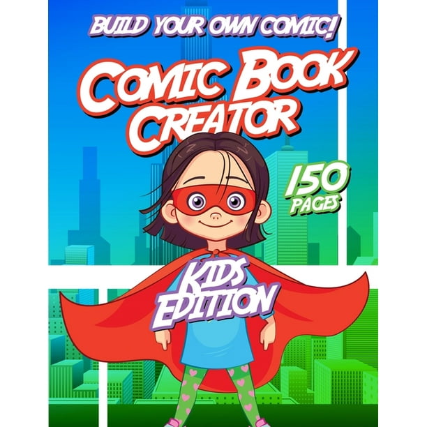Kids Comic Book Creator Creative Activity Book For Children To Make kids-comic-book-creator-creative-activity-book-for-children-to-make
